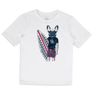 Wonder Nation Boys Ruff Surf Short Sleeve Graphic Tee
